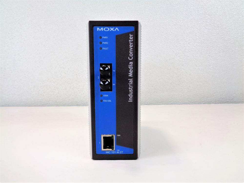 Moxa Industrial Media Converter #IMC-101-M-ST